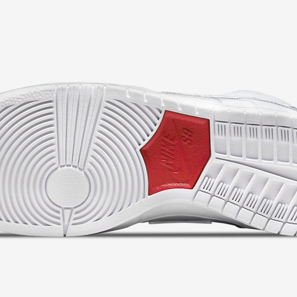 Nike SB Dunk High ISO Orange Label Oski Great White Shark DC8908 105 - Picture 6 of 11